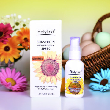 Rolylind Sunscreen Face Cream SPF 30 for Moisturizing and Brightening 